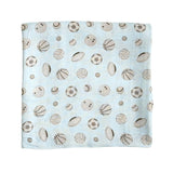 Bamboo Muslin Swaddle Blanket in Busy Bees - HoneyBug 