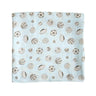 Bamboo Muslin Swaddle Blanket in Busy Bees - HoneyBug 