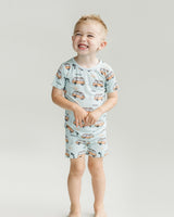 Bamboo Shorts Set | Retro Beach - HoneyBug 