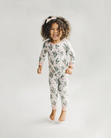 Bamboo Two Piece Set | Cactus Flowers - HoneyBug 