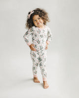 Bamboo Two Piece Set | Cactus Flowers - HoneyBug 