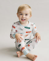 Bamboo Two Piece Set | Jolly Skateboard - HoneyBug 