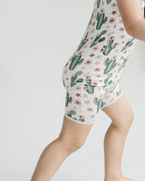 Bamboo Two Piece Shorts Set | Cactus Flowers - HoneyBug 