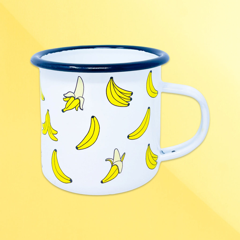 Bananas Enamel Mug - HoneyBug 