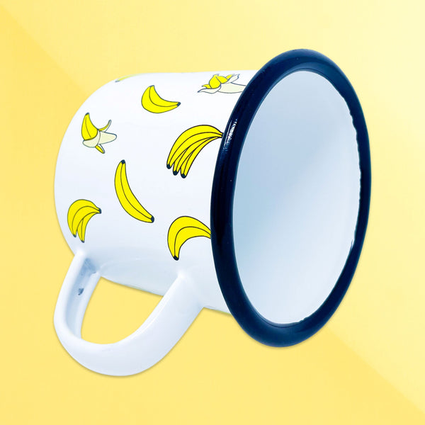 Bananas Enamel Mug - HoneyBug 