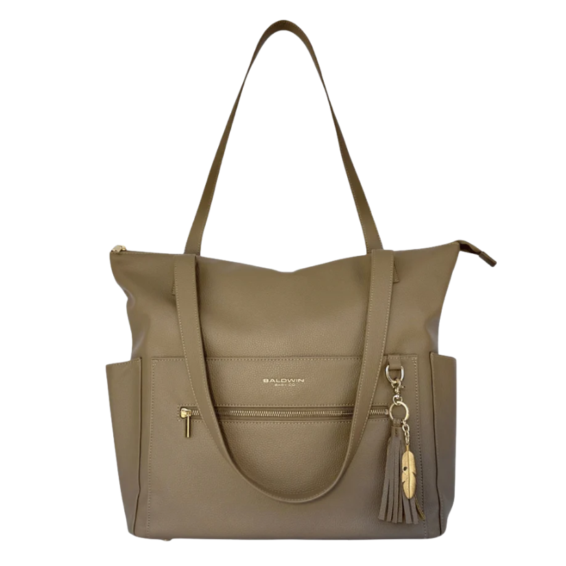 The Lillian Diaper Bag - Driftwood