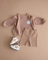 Biker Shorts Set | Mocha - HoneyBug 