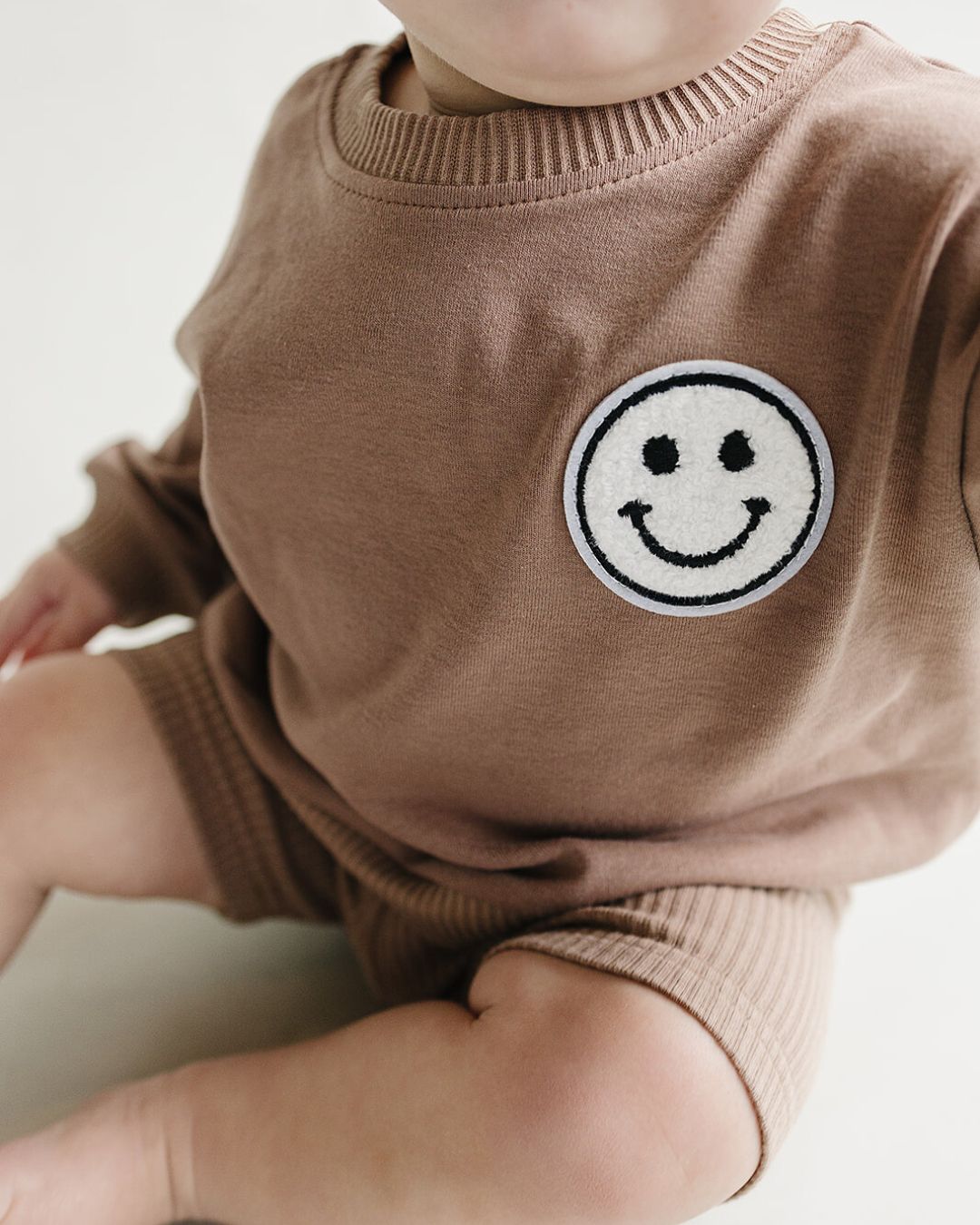 Biker Shorts Set | Mocha - HoneyBug 