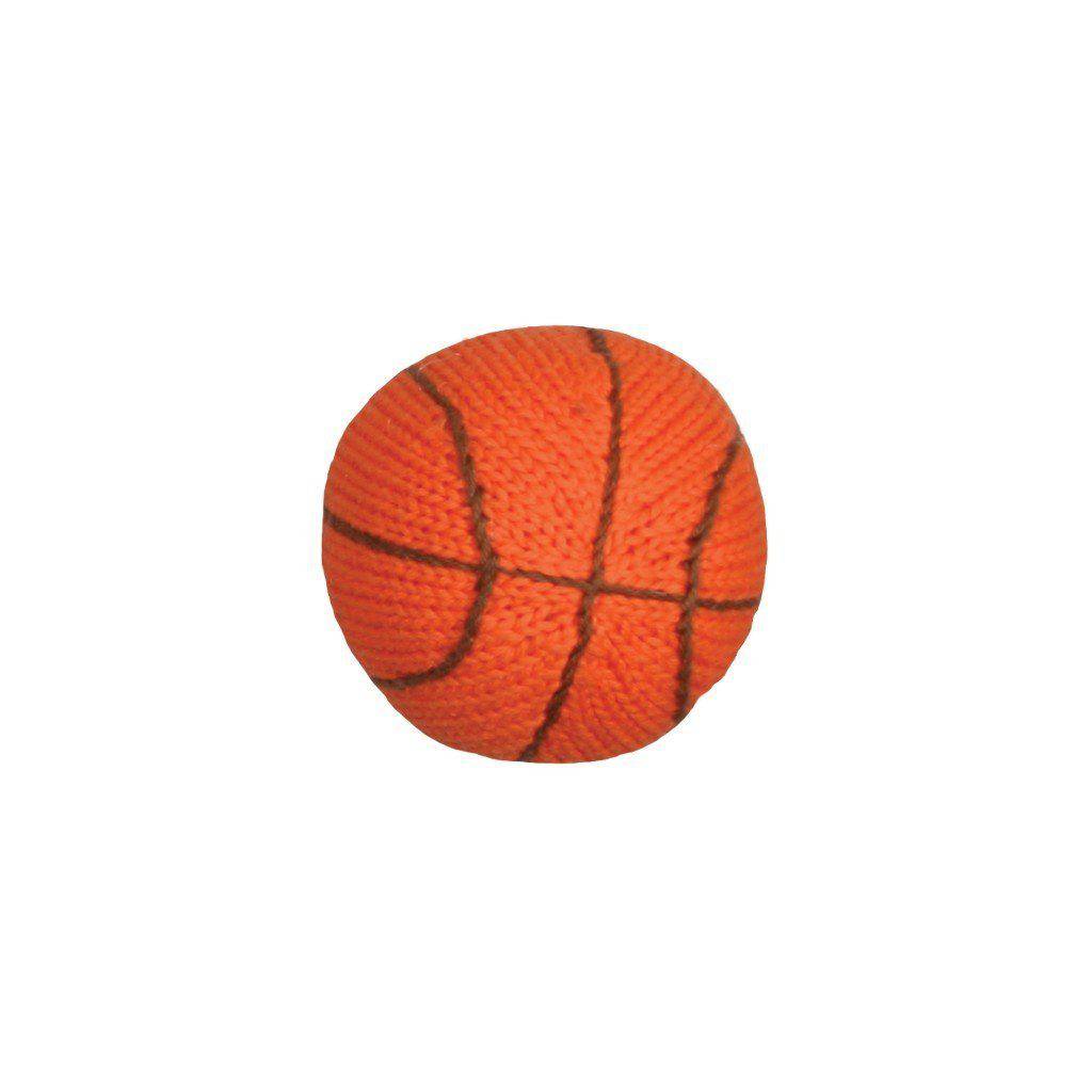 Bill the Basketball Knit Rattle - HoneyBug 