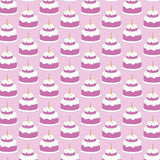 Ava Girls' Pajama Pant Set - Birthday Cake Pink - HoneyBug 