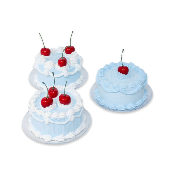 Blue Cherry Fake Cake Craft Kit - HoneyBug 