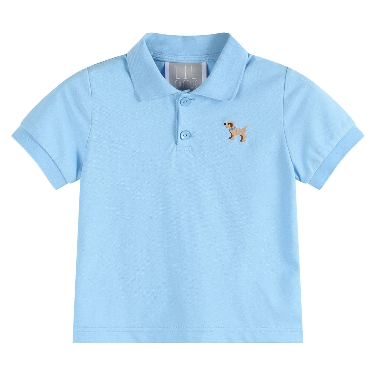 Blue Puppy Golf Polo Shirt