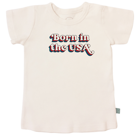 graphic tee | born in the usa - HoneyBug 