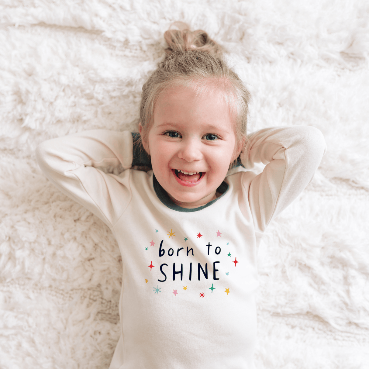 pajamas | born to shine - HoneyBug 
