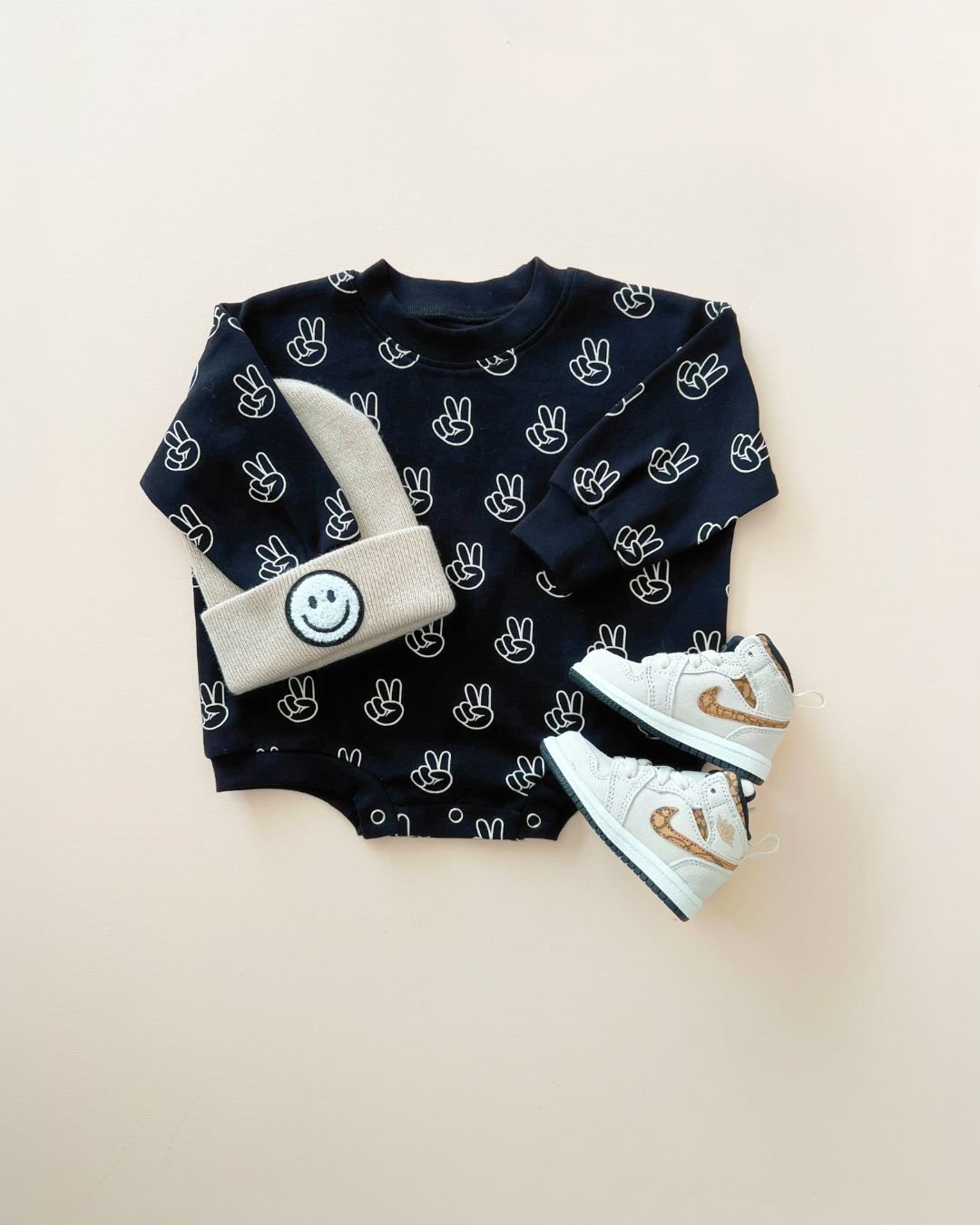 Bubble Romper | Good Vibes - HoneyBug 