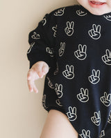 Bubble Romper | Good Vibes - HoneyBug 
