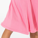 Bubblegum Pink Bamboo Girls' Short Sleeve Dress - HoneyBug 