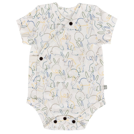 short bodysuit | bunnies - HoneyBug 