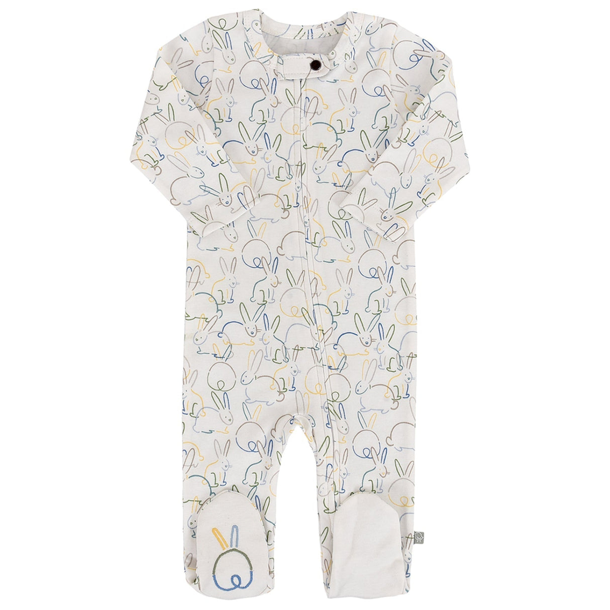 footie | bunnies - HoneyBug 