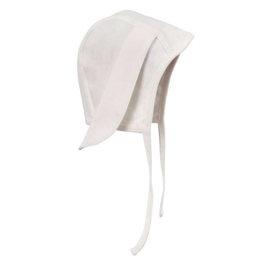 bonnet hat with ears | Ivory - HoneyBug 
