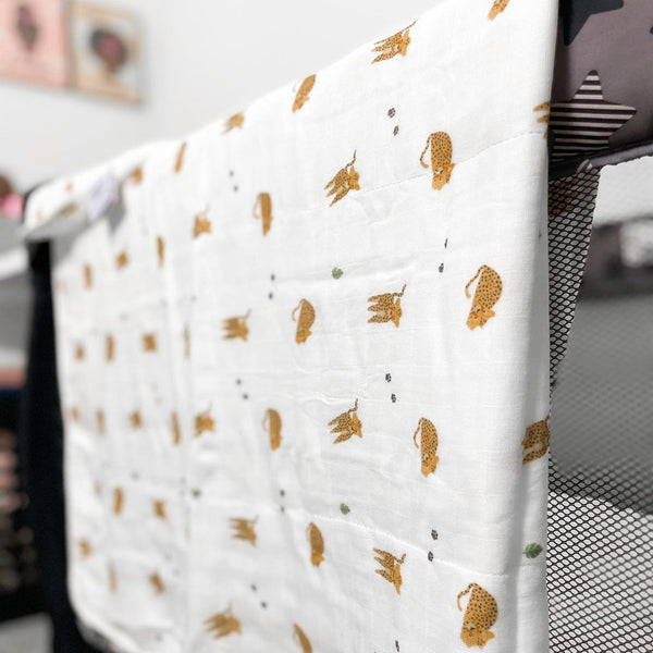 Cheetah Blanket - HoneyBug 