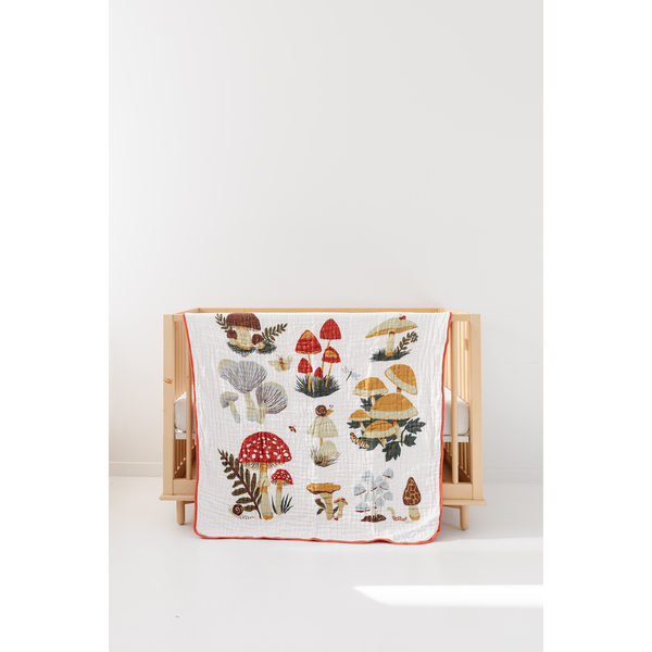 Mushroom Quilt - HoneyBug 