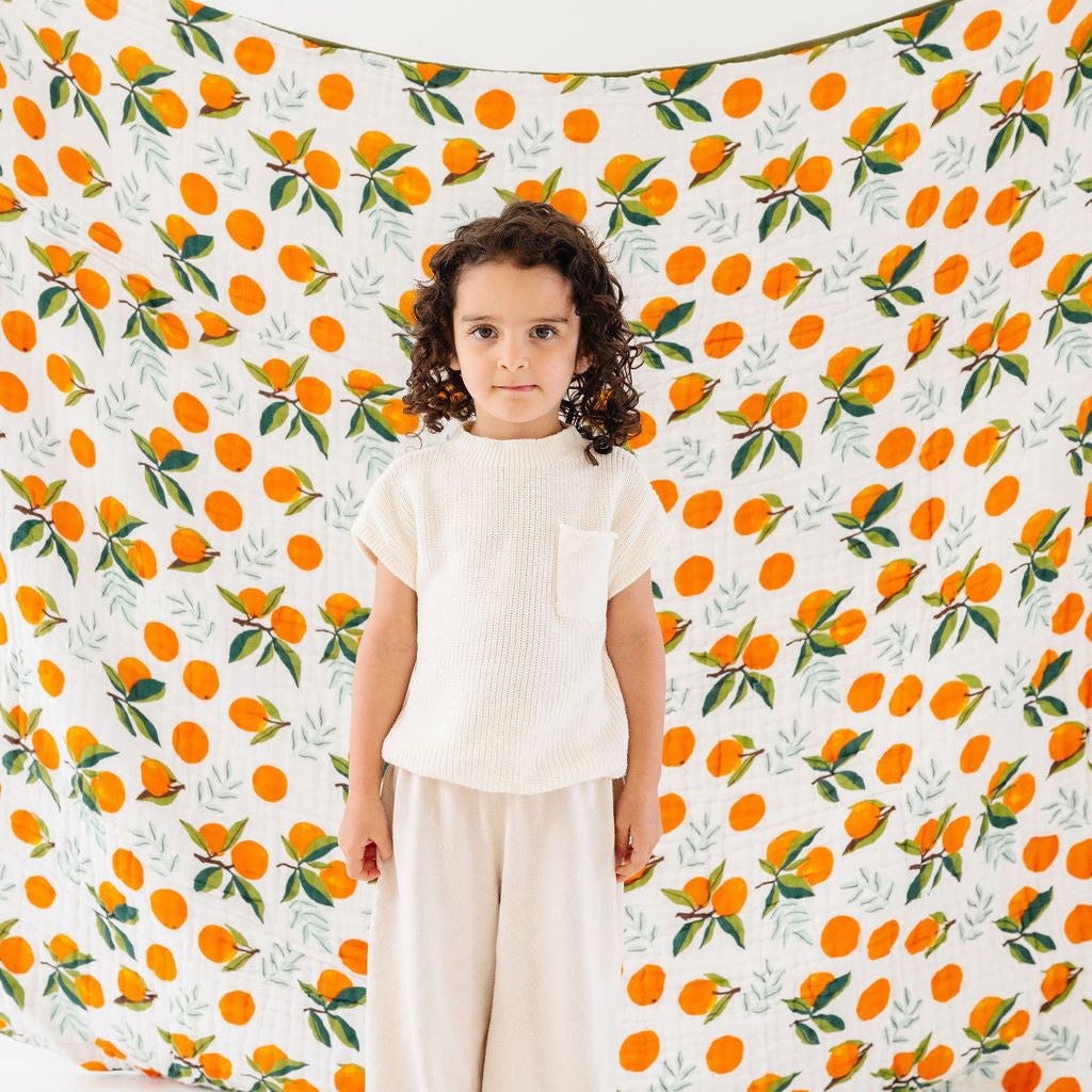 Clementine Throw Blanket