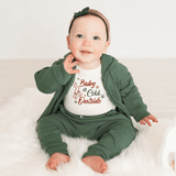 long sleeve graphic bodysuit | baby its cold outside - HoneyBug 