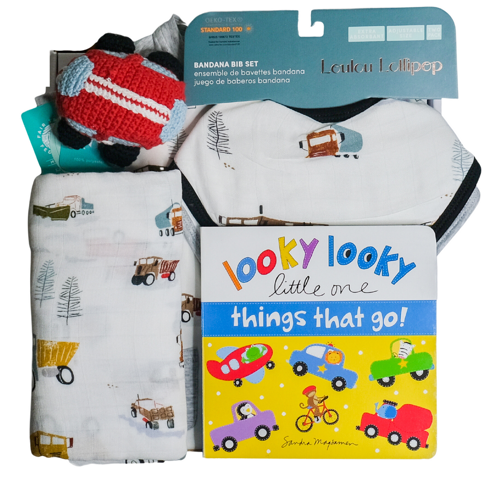 Happy Cars & Trucks Gift Box - HoneyBug 