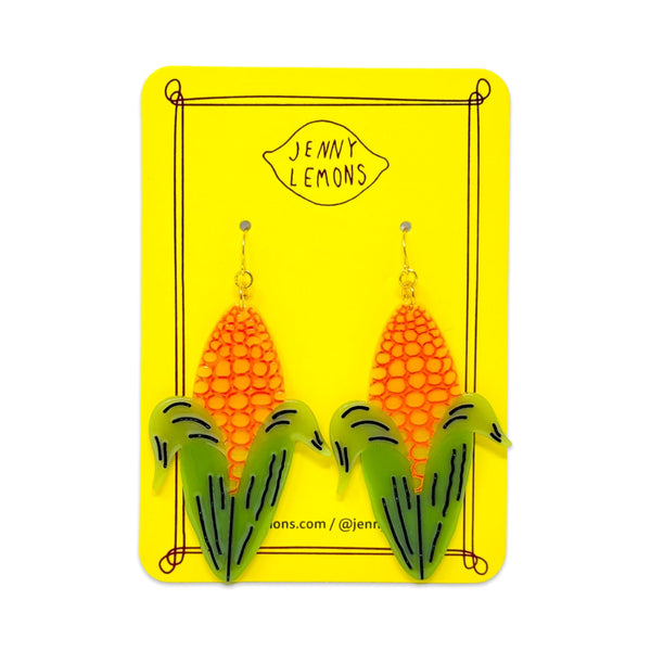 Corn Cob Earrings - HoneyBug 