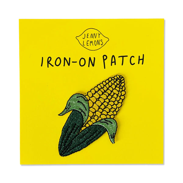 Corn Iron-On Patch - HoneyBug 