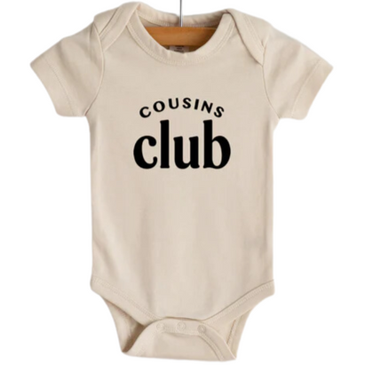 Cousins Club Organic Baby Bodysuit - HoneyBug 