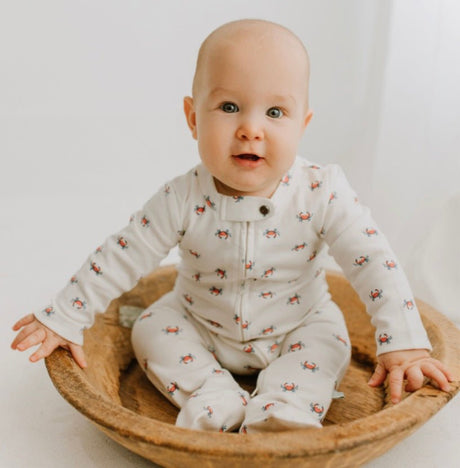 footie | crab - HoneyBug 