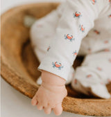 footie | crab - HoneyBug 