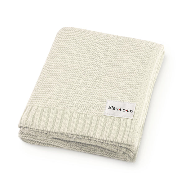 Organic Cotton Luxury Knit Baby Swaddle Blanket - HoneyBug 