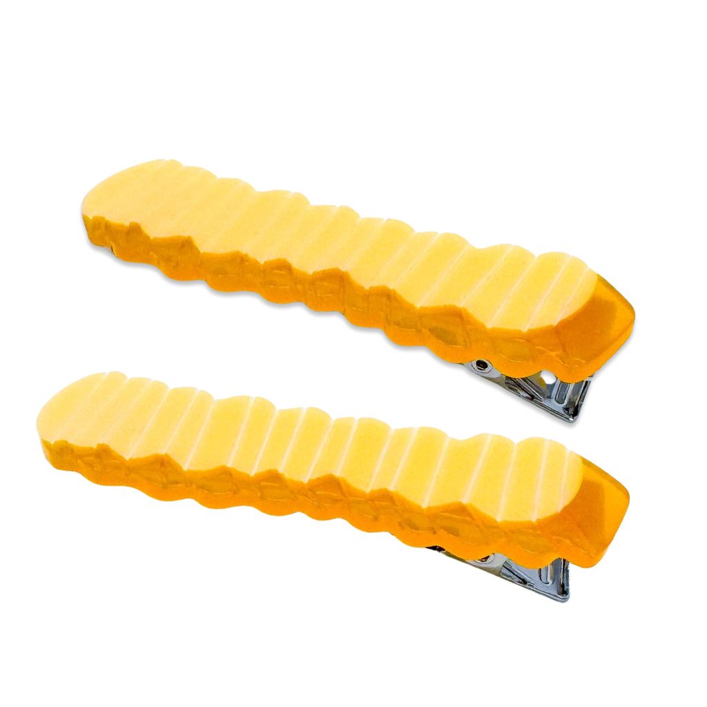 Crinkle Cut Fries Hair Clip Set - HoneyBug 