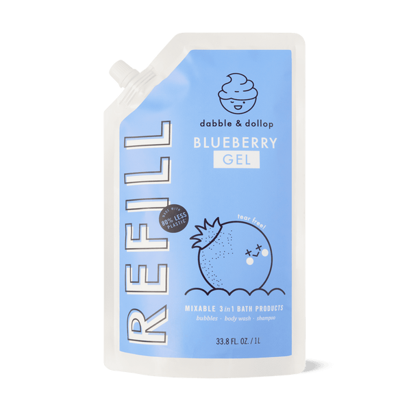 Tear-Free Blueberry Shampoo & Body Wash - HoneyBug 