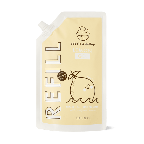 Tear-Free Lemon Shampoo & Body Wash - HoneyBug 