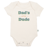 graphic bodysuit | dads little dude - HoneyBug 