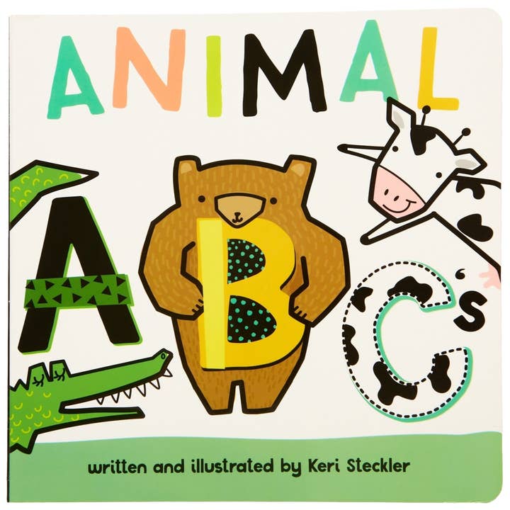 Animal ABCs Board Book - HoneyBug 