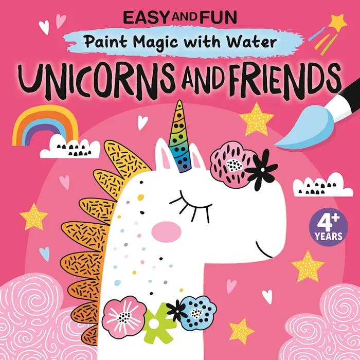 Paint Magic with Water - Unicorns & Friends - HoneyBug 
