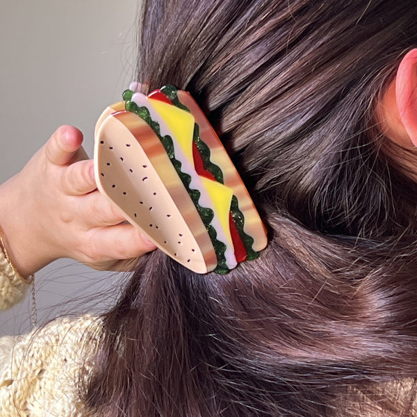 Deli Sandwich Hair Claw - HoneyBug 