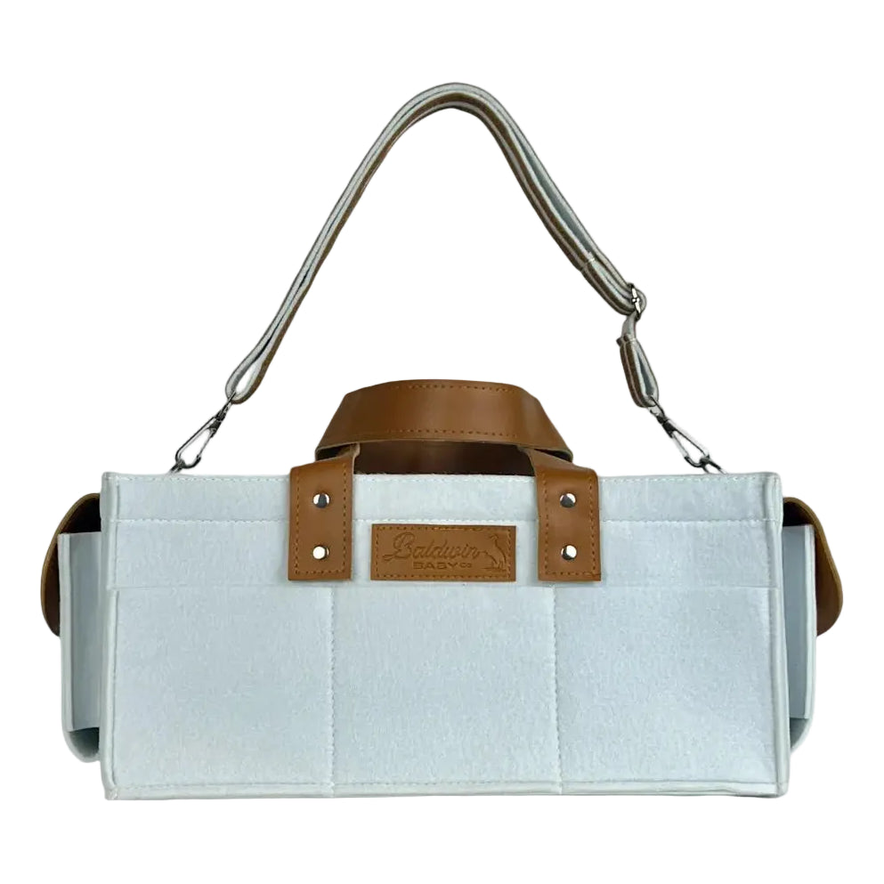 Blue Coral Diaper Caddy