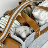 Gulf Mist Diaper Caddy