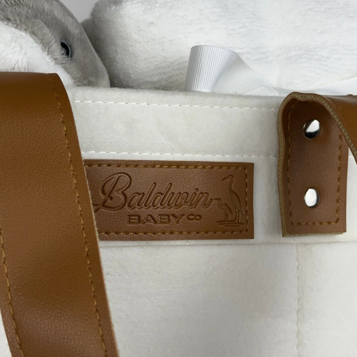 Magnolia Cream Diaper Caddy