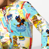 PAW Patrol: Comic Boy Pups Bamboo Convertible Footie - HoneyBug 