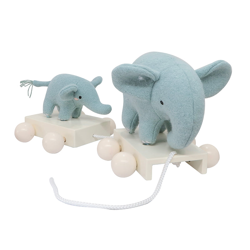 Elephant Pull Toy - HoneyBug 