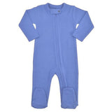footie |  periwinkle blue - HoneyBug 