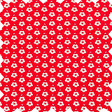 Toddler Amy Dress with Lace Trim | Flowers in Brilliant Red - HoneyBug 