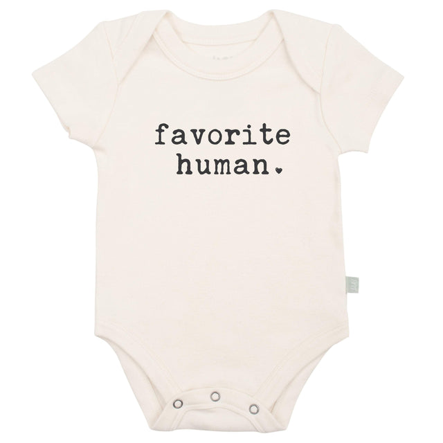 graphic bodysuit | favorite human - HoneyBug 
